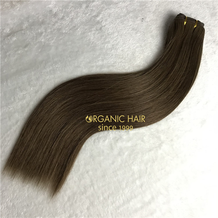 Human best machine weft hair 200grams piano 4/6color X101